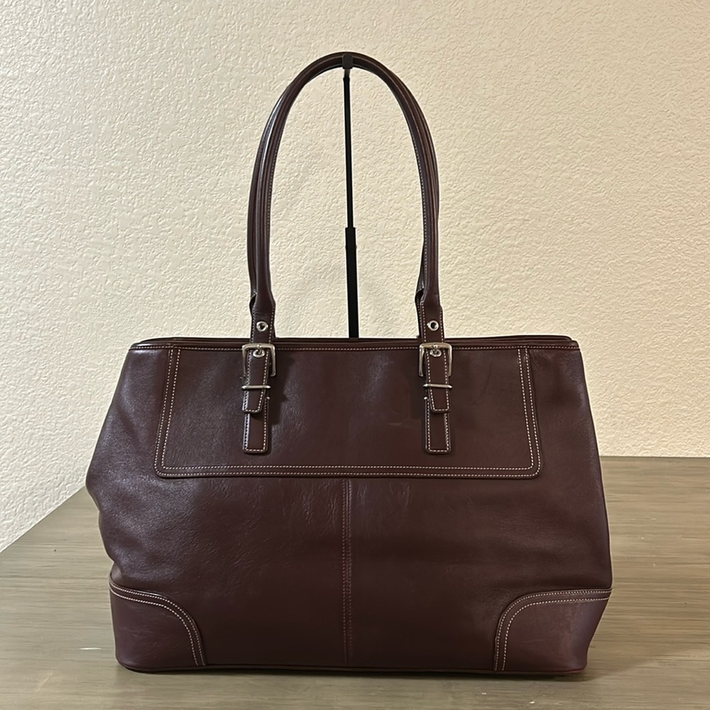 Coach Brown Leather Shoulder Bag